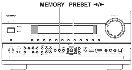 ONKYO PR-SC5507 - Presetting AM/FM Stations - 1