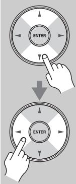 ONKYO PR-SC5507 - Use the Up and Down [A]/[V] buttons to select "2. HDMI Input", and then press [ENTER]. - 2