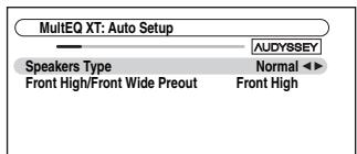 ONKYO PR-SC5507 - Set the speaker setup microphone at the Main Listening Position (page 56), and connect it to the SETUP MIC jack. - 1