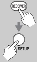 ONKYO PR-SC5507 - Selecting the Language used for the onscreen setup menus - 2