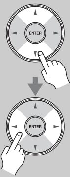 ONKYO PR-SC5507 - Use the Up and Down [A]/[V] buttons to select "2. OSD Setup", and then press [ENTER]. - 2