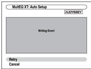 ONKYO PR-SC5507 - Writing Error! - 1