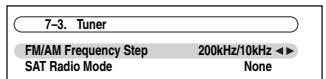 ONKYO PR-SC5507 - Use the Up and Down [A]/[▼] buttons to select "7. Hardware Setup", and then press [ENTER]. - 3