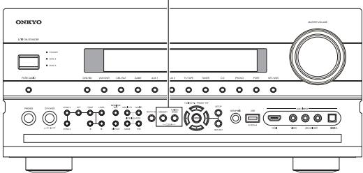 ONKYO PR-SC5507 - Deleting Presets - 1