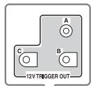 ONKYO PR-SC5507 - Using the 12V Triggers - 1