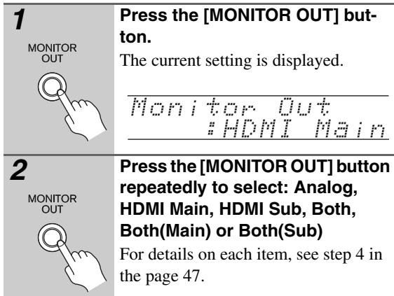 ONKYO PR-SC5507 - Monitor Setup - 4