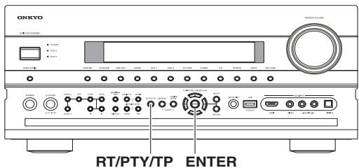 ONKYO PR-SC5507 - Listening to Traffic News (TP) - 1
