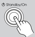 ONKYO RDV-1.1 - Turning On the RDV-1.1 - 3