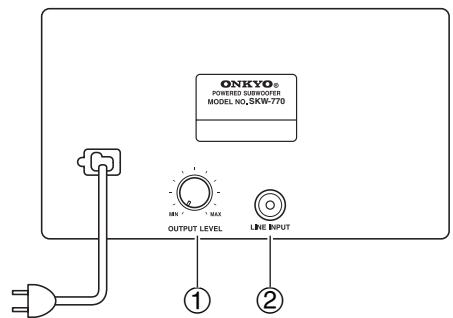 ONKYO SKB-770 - Arrière - 1