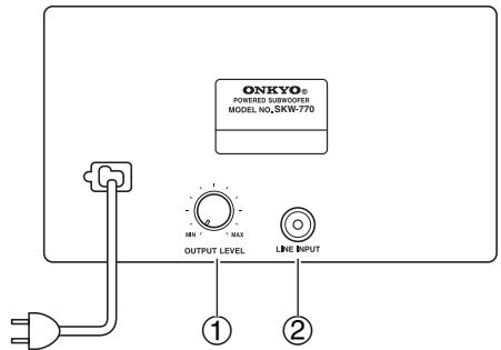 ONKYO SKB-770 - Parte posterior - 1