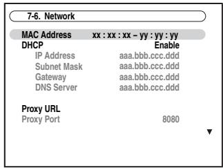 ONKYO TX-NR5008 - Use / to select "Network", and then press ENTER. - 1
