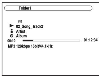 ONKYO TX-NR5008 - Use / to select a music file, and press ENTER or  to start playback. - 1