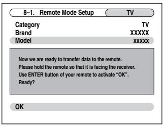ONKYO TX-NR5008 - Use / to select the model, and then press ENTER. - 1