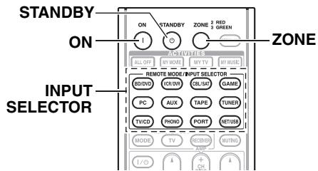 ONKYO TX-NR5008 - Controlling Zone 2/3 with the Remote Controller - 1