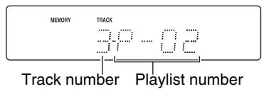 ONKYO C-7000R - Use |  | to select the first track you want to add to the playlist, and then press  or ENTER. - 1