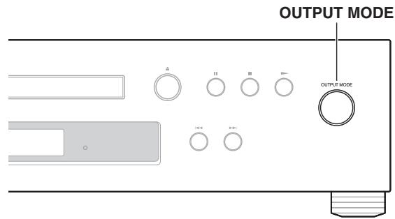 ONKYO C-7000R - Setting the Analog/Digital Output - 1