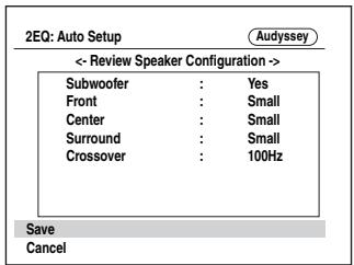 ONKYO HT-R548 - Use / to select an option, and then press ENTER. - 1