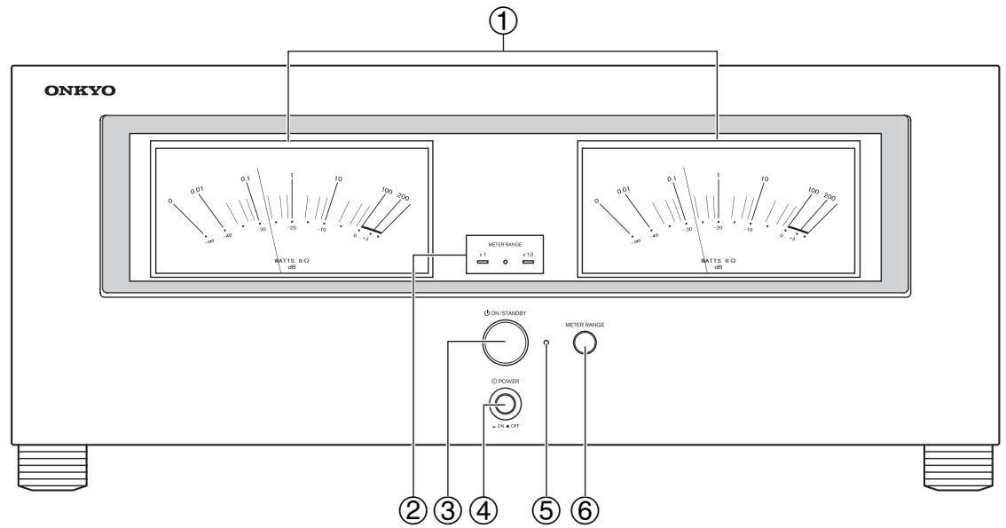 ONKYO M-5000R - Front Panel - 1