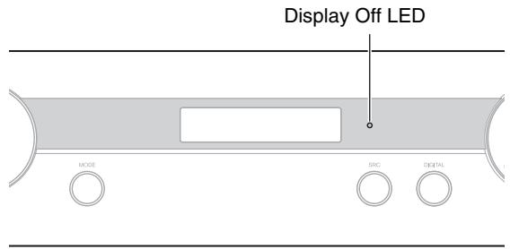 ONKYO P-3000R - Adjusting the Display Brightness - 1