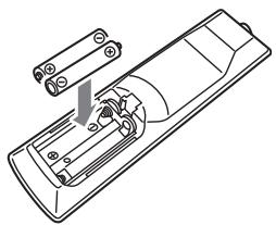 ONKYO A-5VL - Getting the Remote Controller Ready - 2