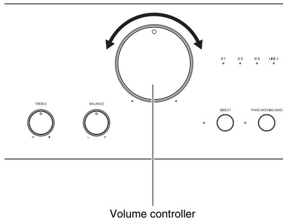 ONKYO A-9030 - Operating on the integrated amplifier - 1