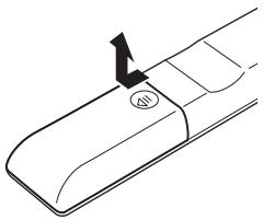 ONKYO A-9030 - Installing the Batteries - 1