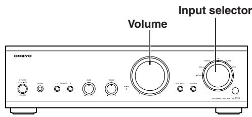 ONKYO A-9155 - Selecting Speaker Set A or B - 2