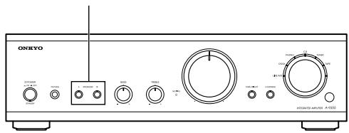 ONKYO A-9155 - Selecting Speaker Set A or B - 1