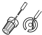 ONKYO A-9155 - Connecting the Speaker Cables - 3