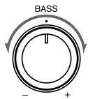 ONKYO A-9155 - Adjusting the Bass - 1