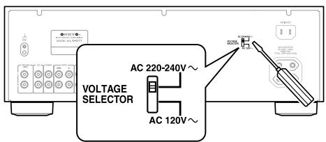 ONKYO A-9377 - Power Warning - 1