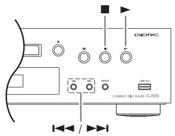 ONKYO C-7070 - Selecting Files in Navigation Mode - 1