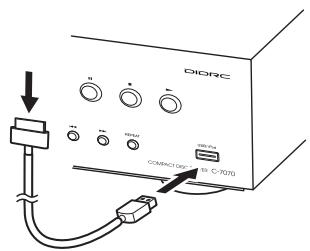 ONKYO C-7070 - Playing iPod/iPhone - 1