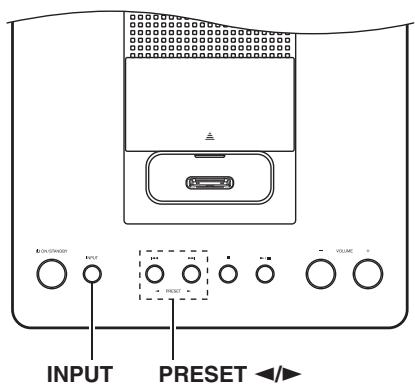 ONKYO CS-245DAB - About Presets - 1