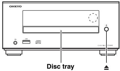 ONKYO CS-245DAB - Using the CD receiver - 2