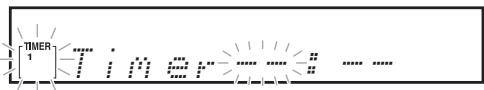 ONKYO CS-245DAB - Use the arrow [] / [] buttons to specify the "hour" at which you want the timer to play, and then press [ENTER]. - 1