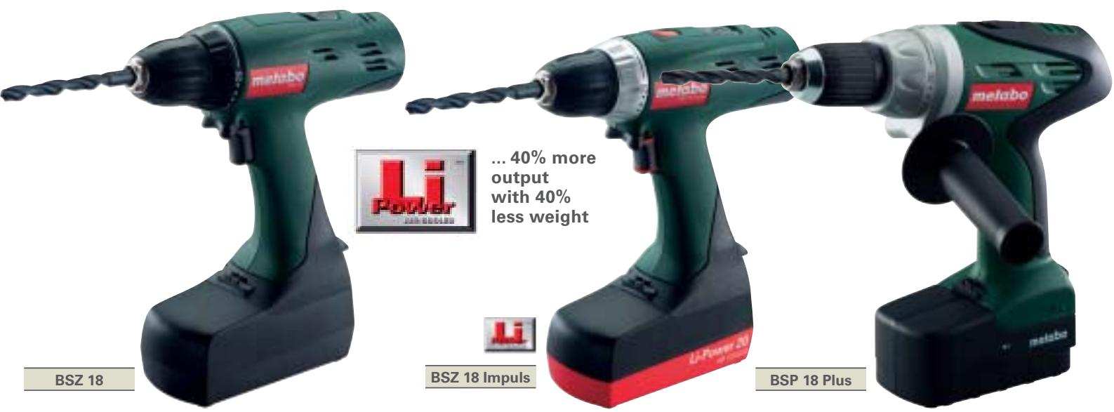 METABO BSZ 12 - COMMON FEATURES - 1