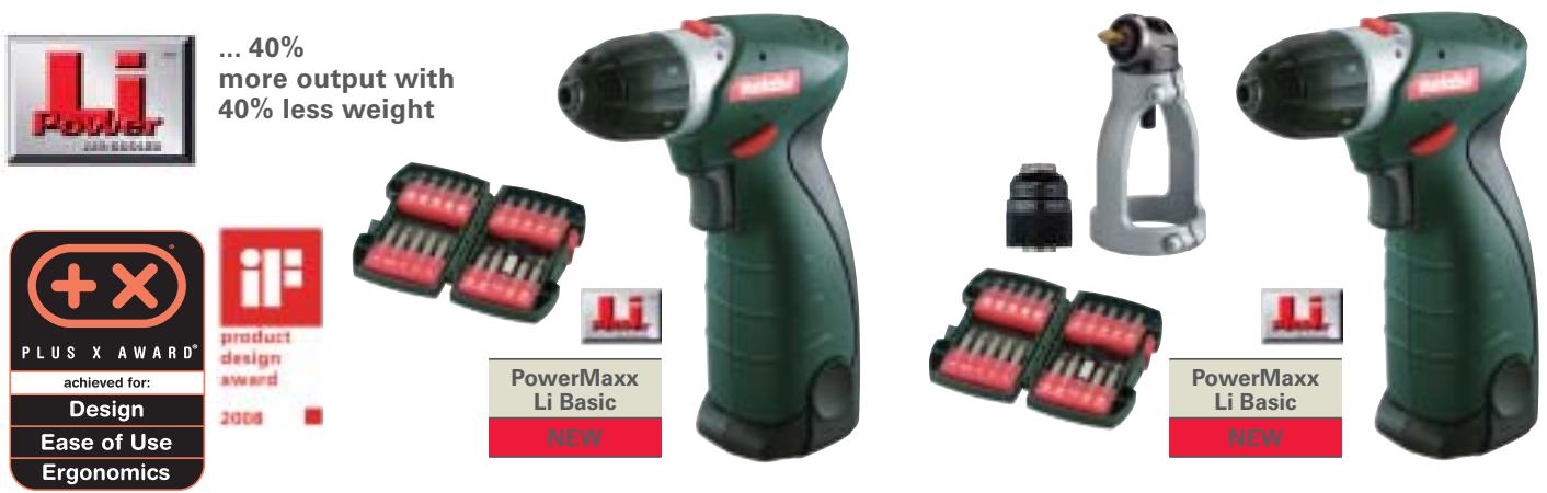 METABO POWERMAXX LI - COMMON FEATURES - 1