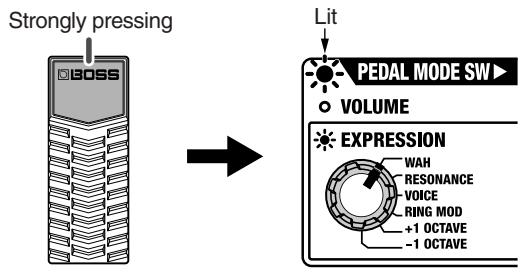 BOSS ME-50 - Using the Pedal as an Expression Pedal - 1