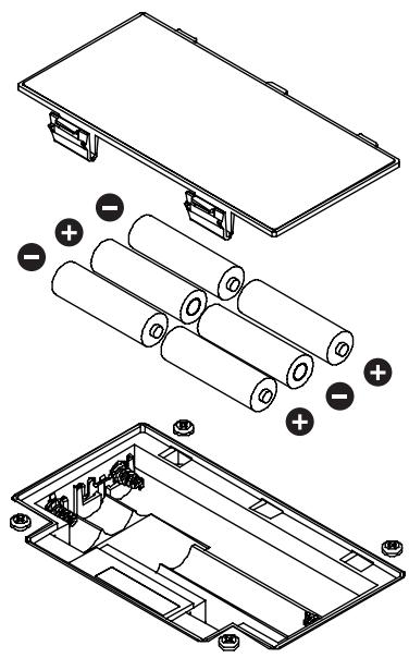 BOSS ME-50 - Installing Batteries - 1