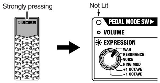 BOSS ME-50 - Using the Pedal as a Volume Pedal - 1