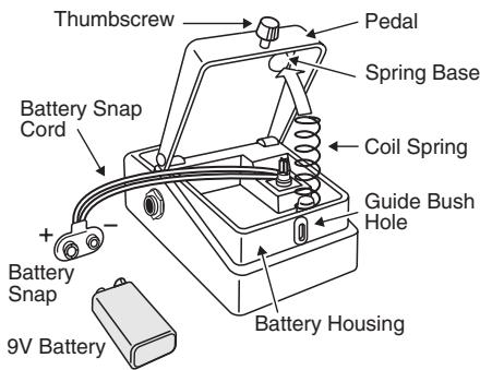 BOSS RC-2 - Changing the Battery - 1
