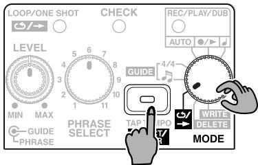 BOSS RC-2 - Playing a Phrase Only Once (One-Shot Playback) - 2