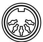 BOSS GT-6B - MIDI connectors - 2