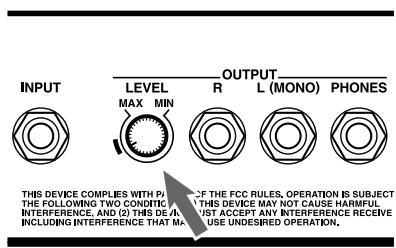 BOSS GT-6B - Adjusting the Output Level - 1