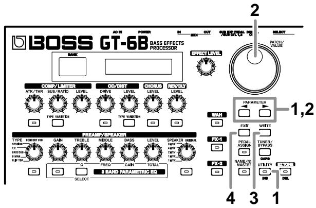 BOSS GT-6B - Transmitting - 1
