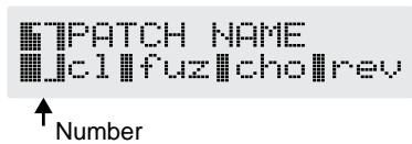 BOSS GT-6B - Preset Banks (P1-P0) - 2