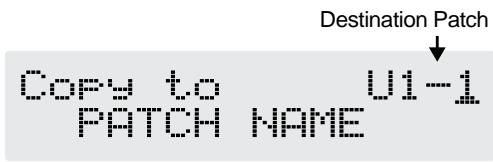 BOSS GT-6B - Press [WRITE]. - 1