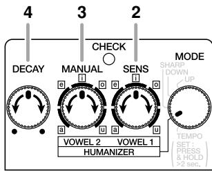BOSS AW-3 - Description de chaque mode - 2