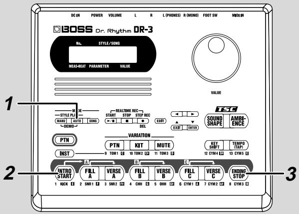 BOSS DR-3 - Automatically ([AUTO]) - 1